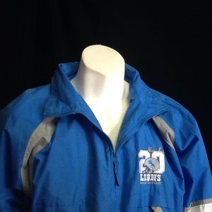 Detroit Lions Barry Sanders throwback jacket